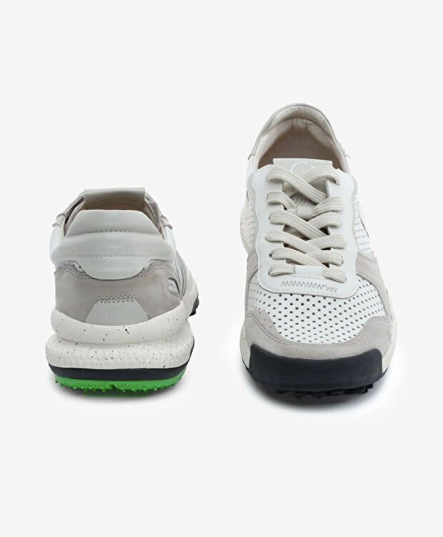 Erkek Açık Gri Hakiki Deri Spor Ayakkabı - 7