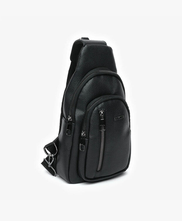 Erkek Siyah Çapraz Çanta - 2