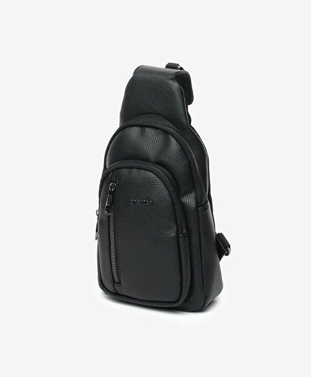 Erkek Siyah Çapraz Çanta - 3