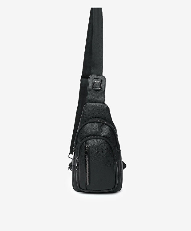 Erkek Siyah Çapraz Çanta - 4