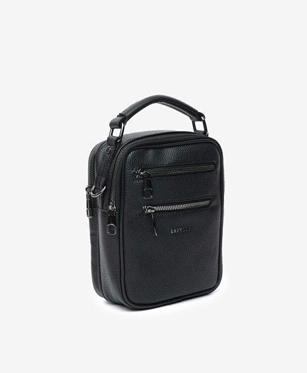 Erkek Siyah Çapraz Çanta - 2