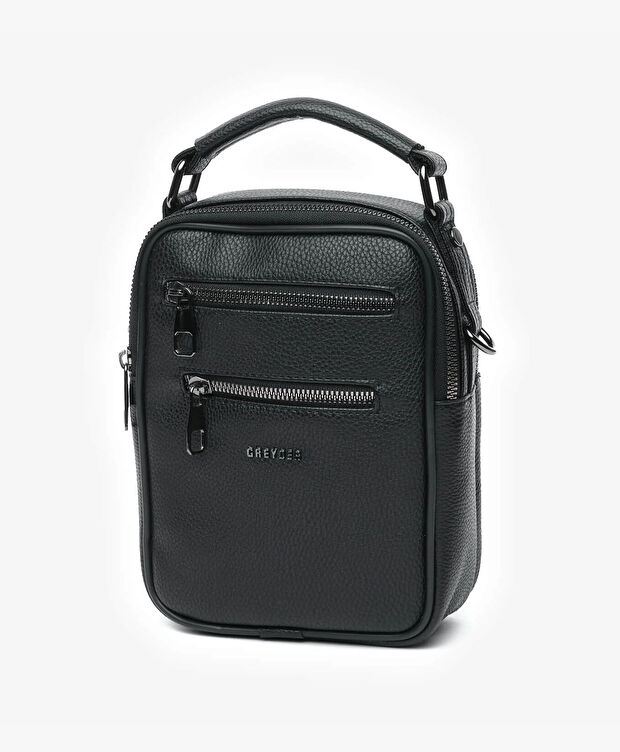 Erkek Siyah Çapraz Çanta - 3