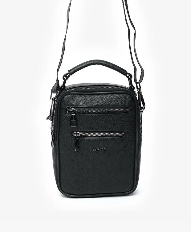 Erkek Siyah Çapraz Çanta - 5