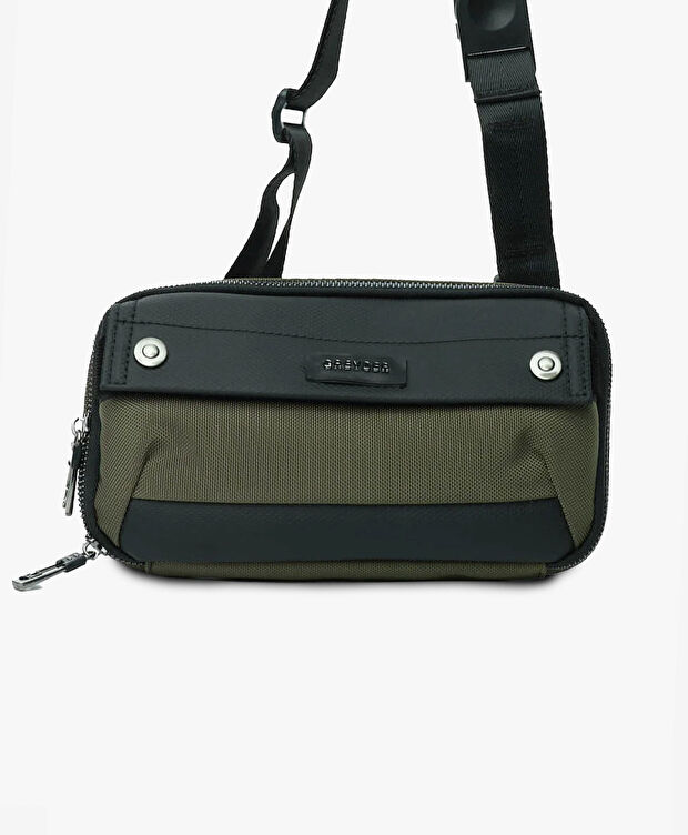 Erkek Haki Çapraz Çanta - 3