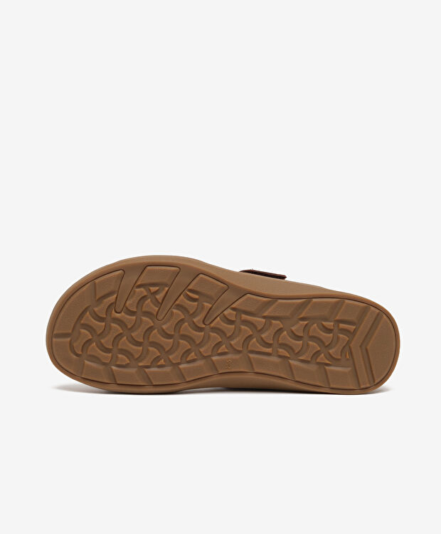 Erkek Vizon Nubuk Sandalet - 6
