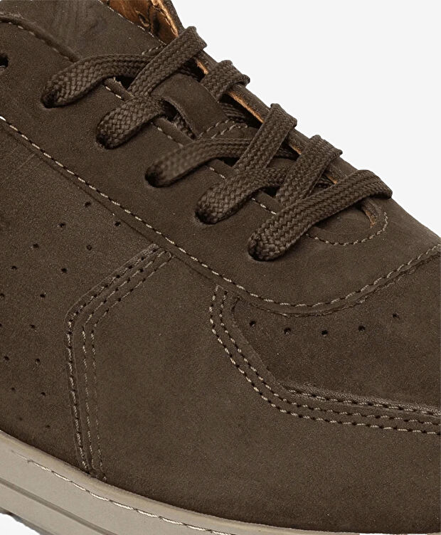 Erkek Kahverengi Hakiki Deri Comfort Ayakkabı - 5