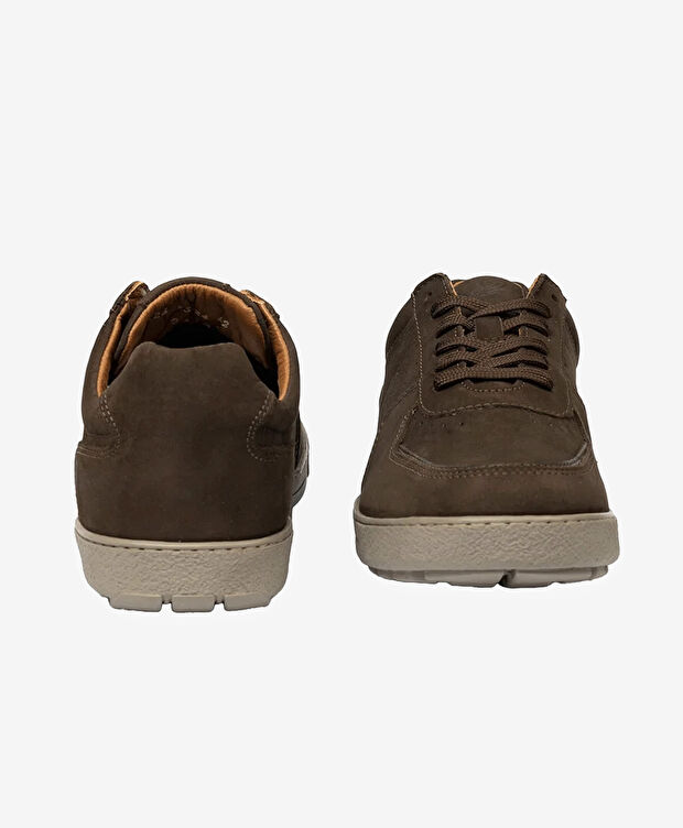 Erkek Kahverengi Hakiki Deri Comfort Ayakkabı - 7