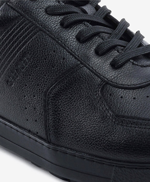 Erkek Siyah Hakiki Deri Comfort Ayakkabı - 5