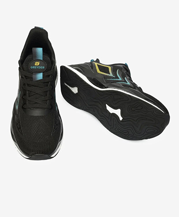 Erkek Siyah Günlük Spor Ayakkabı - 6