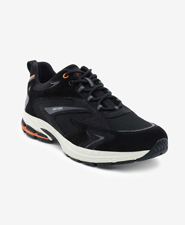 Erkek Siyah Günlük Spor Ayakkabı - 2