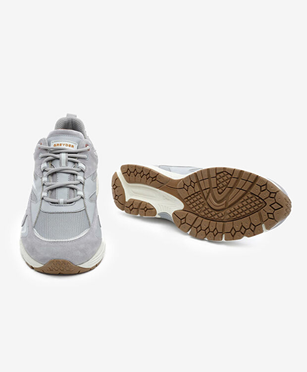 Erkek Gri Günlük Spor Ayakkabı - 6