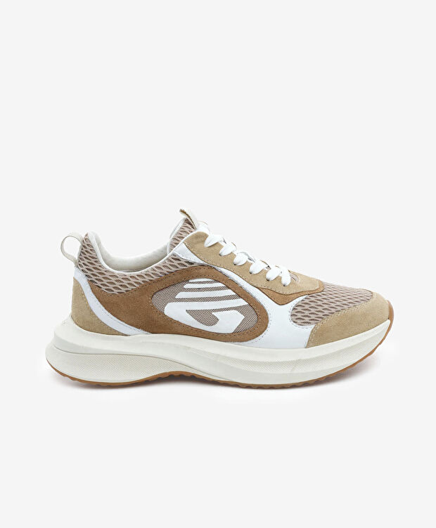 Erkek Bej Günlük Spor Ayakkabı - 1