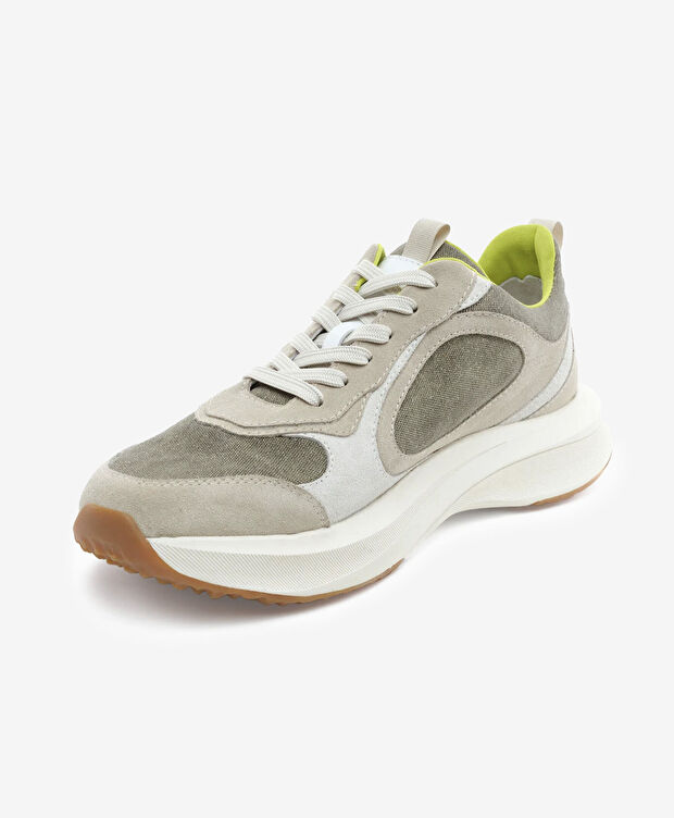 Erkek Kum Hakiki Deri Günlük Spor Ayakkabı - 3