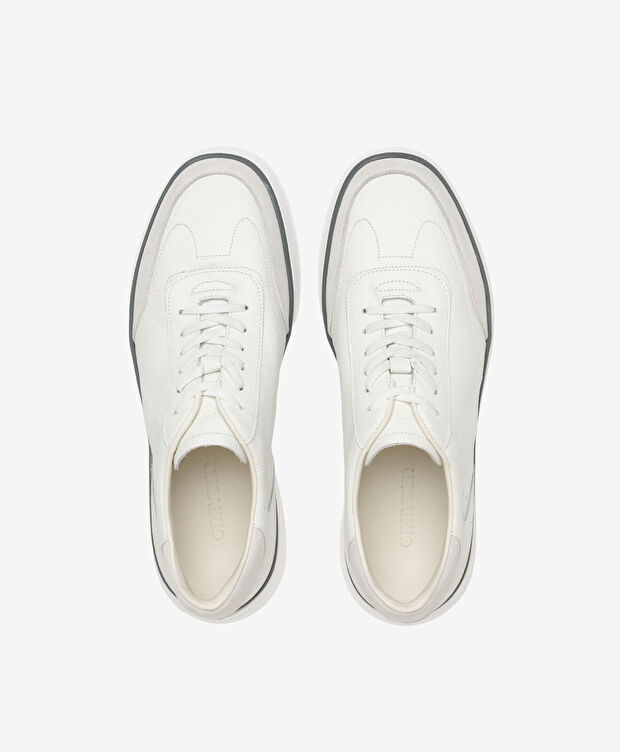 Erkek Beyaz Sneaker Ayakkabı - 5