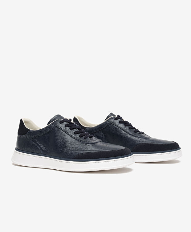 Erkek Lacivert Sneaker Ayakkabı - 3