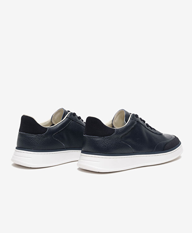 Erkek Lacivert Sneaker Ayakkabı - 4