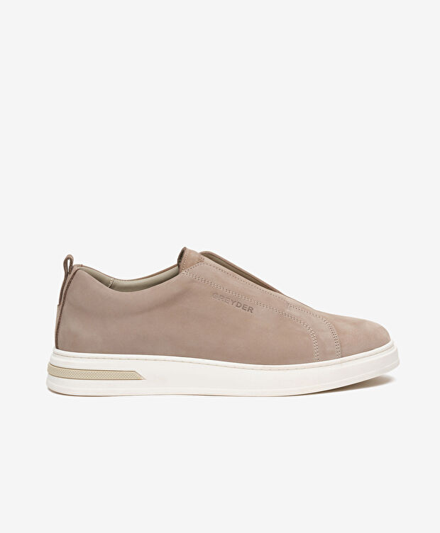 Erkek Hakiki Deri Vizon Sneaker Ayakkabı - 1