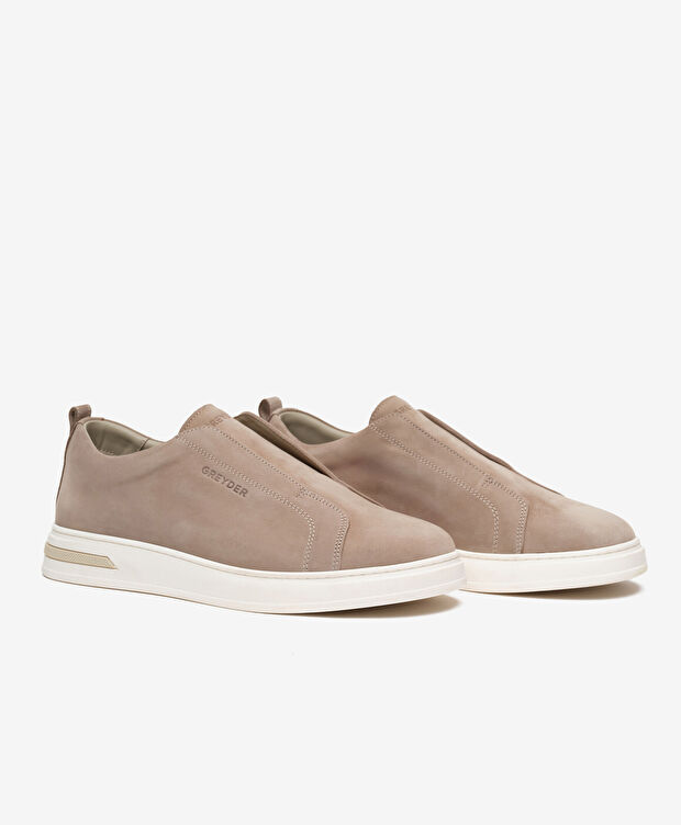 Erkek Hakiki Deri Vizon Sneaker Ayakkabı - 3