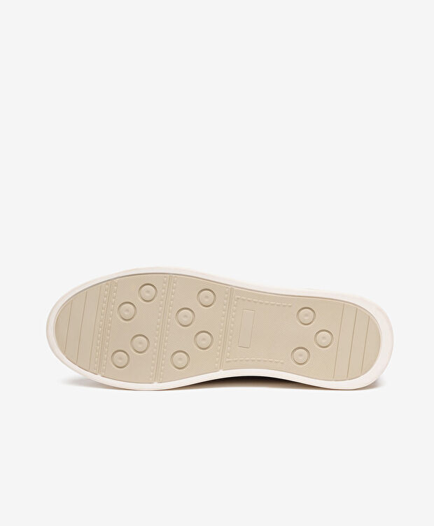 Erkek Hakiki Deri Vizon Sneaker Ayakkabı - 6
