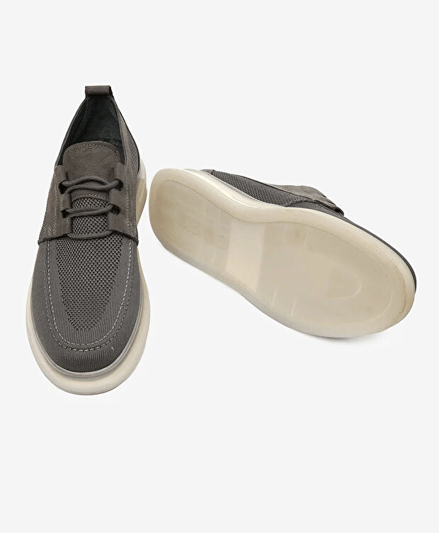 Erkek Antrasit Casual Ayakkabı - 6