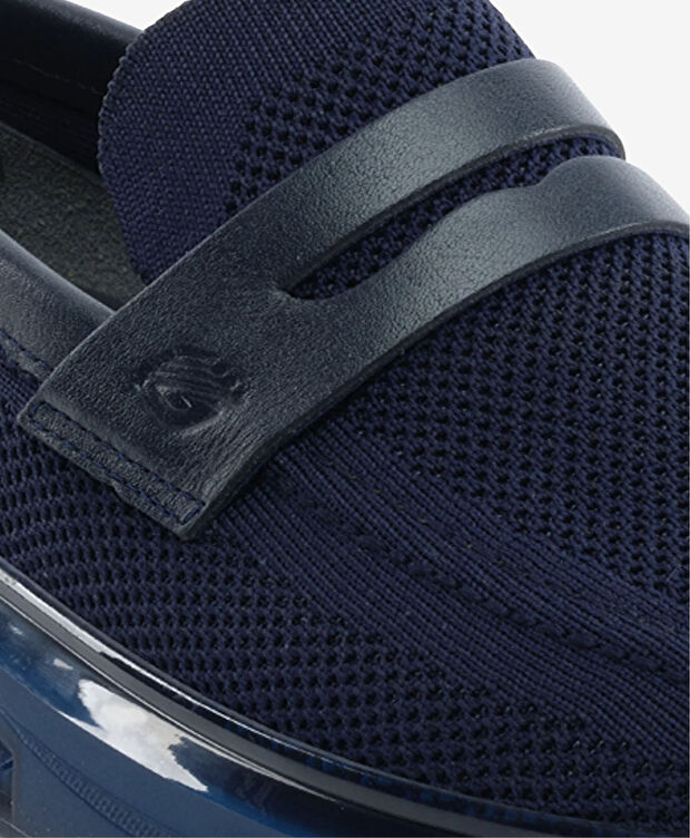 Erkek Lacivert Loafer Ayakkabı - 5