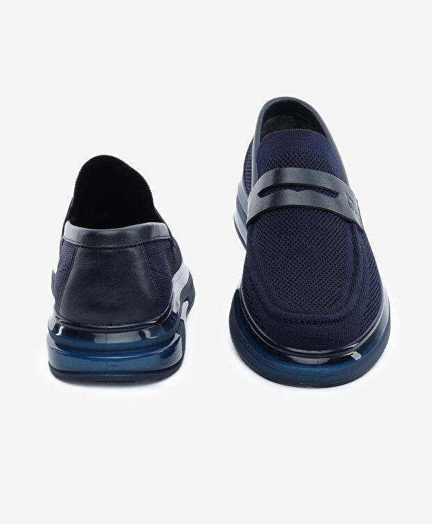 Erkek Lacivert Loafer Ayakkabı - 7