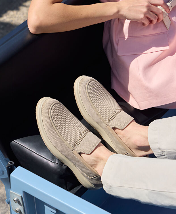 Erkek Bej Loafer Ayakkabı - 7