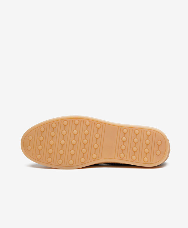 Erkek Lacivert Süet Hakiki Deri Loafer Ayakkabı - 6