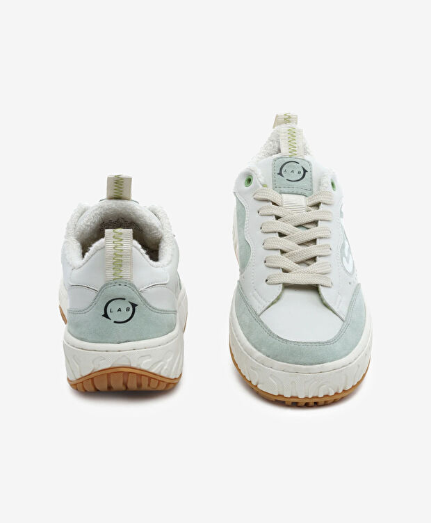 Kadın Mint Hakiki Deri Sneaker Ayakkabı - 7