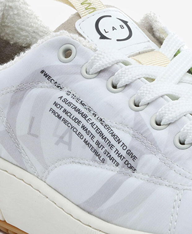 Kadın Bej Hakiki Deri Sneaker Ayakkabı - 5