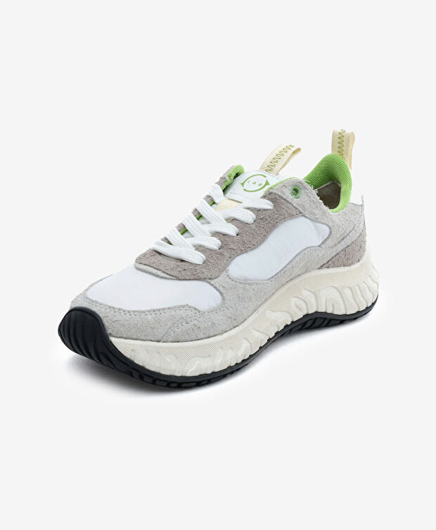 Kadın Açık Gri Hakiki Deri Spor Ayakkabı - 3