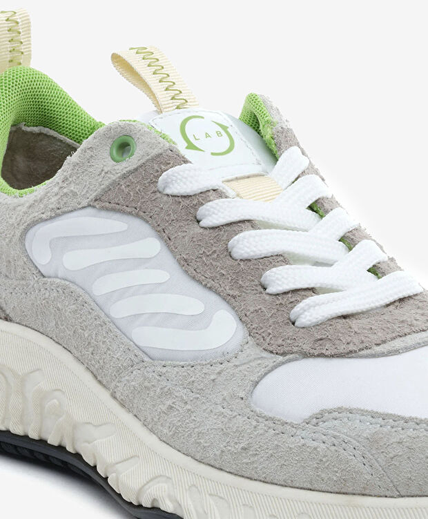 Kadın Açık Gri Hakiki Deri Spor Ayakkabı - 5