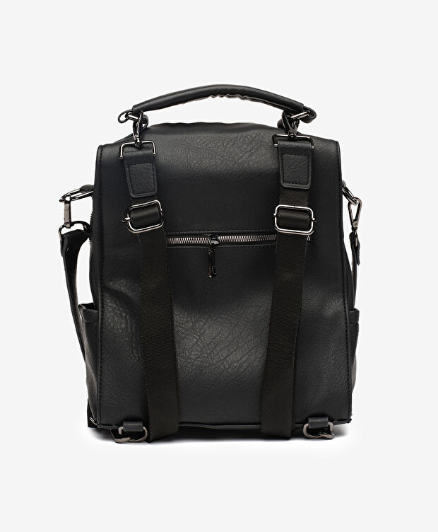 Kadın Siyah Sırt Çantası - 3