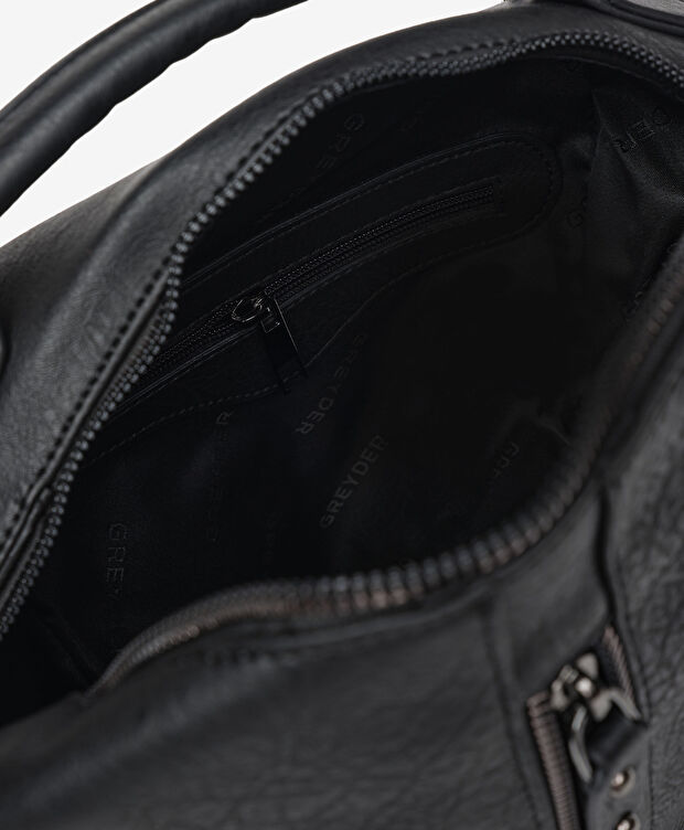 Kadın Siyah Sırt Çantası - 4