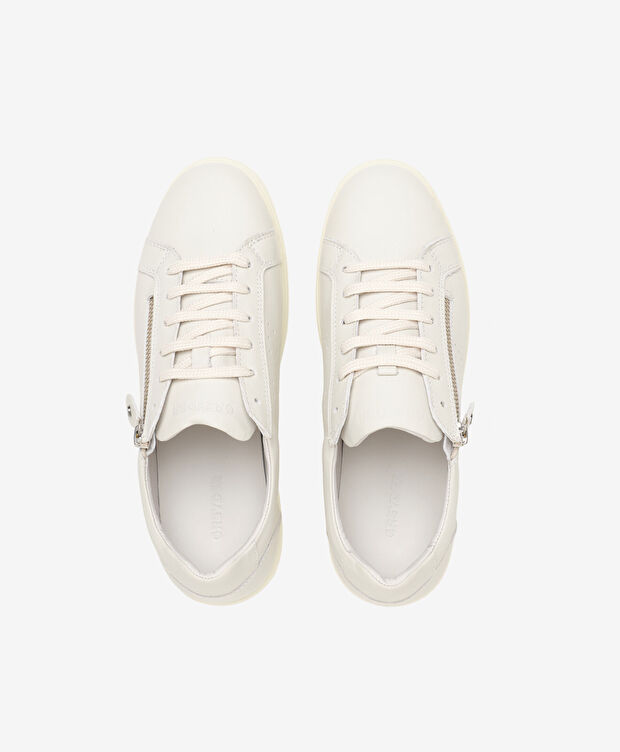 Kadın Kirli Beyaz Sneaker Ayakkabı - 5