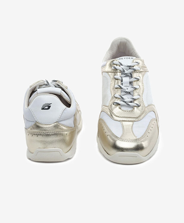 Kadın Altın Hakiki Deri Casual Ayakkabı - 7